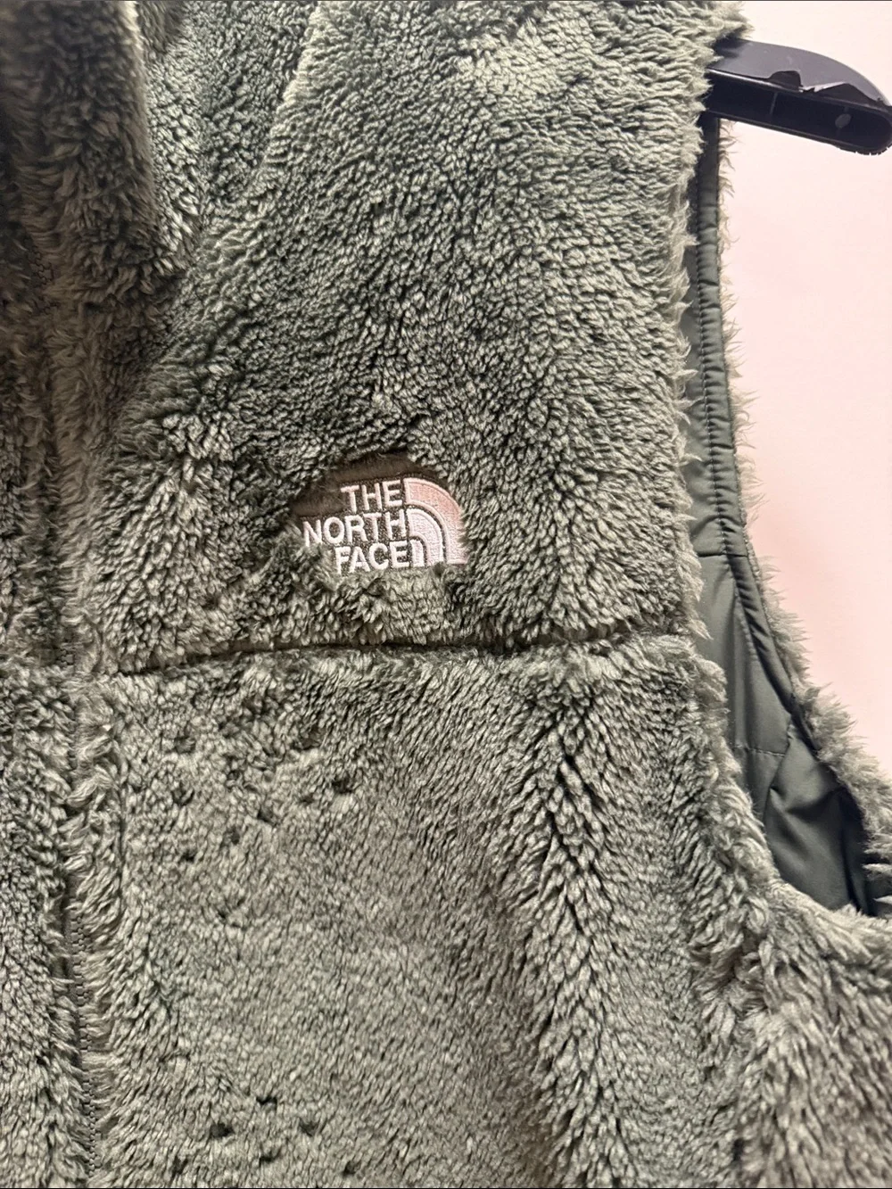 The North Face Olive Quilted Insulated Vest - Reversible - Picture 8 of 10
